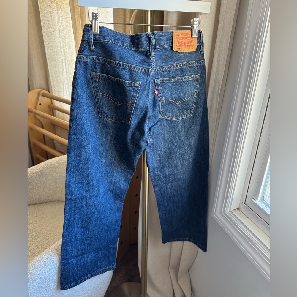 NWOT Levi's Men Straight Blue Jeans | 9H - Picture 4 of 7
